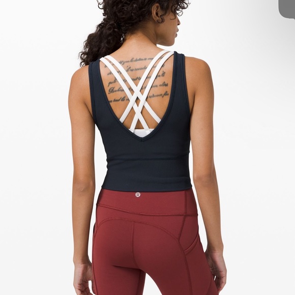Lululemon Power Pivot Ribbed Tank - Picture 4 of 4